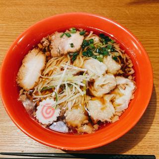 ワンタン麺(朝ラー中華そば戎)