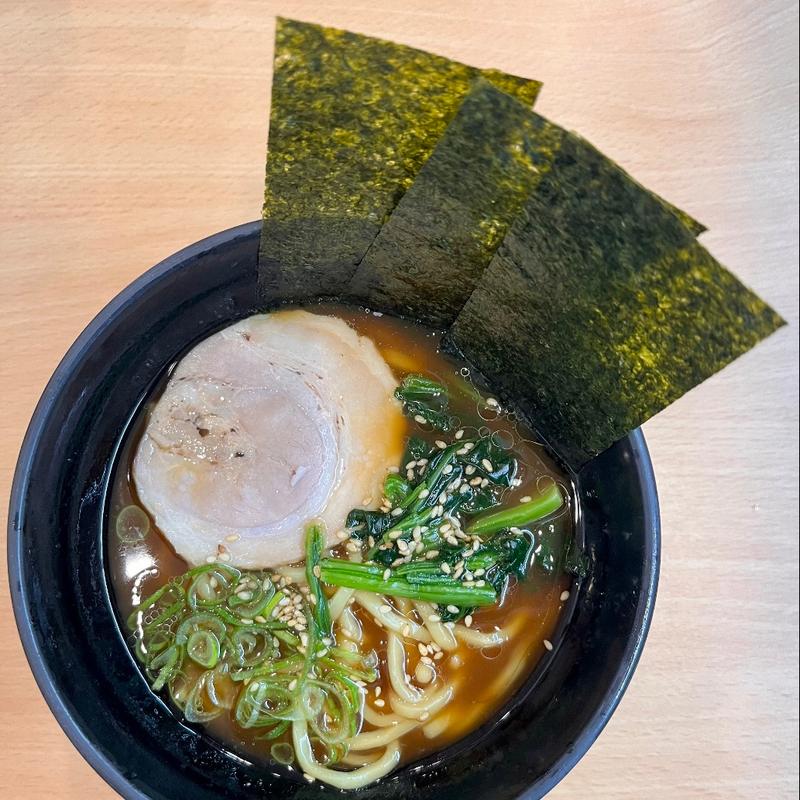 横浜家系ラーメン(かっぱ寿司 寝屋川太秦店)