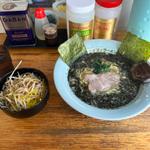 黒ばらのりラーメン　ネギ丼(ラーメンショップ椿 上彦川戸店)