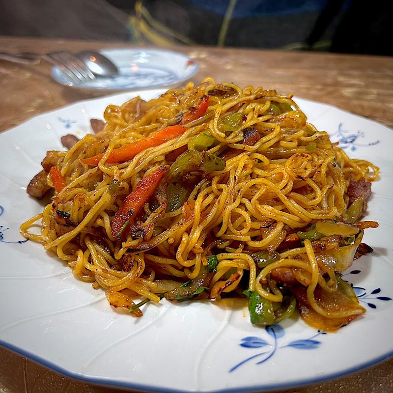 ポークチャオミン(ネパール料理 Newa)