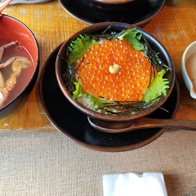 いくらとろろ(麦とろ童子 )