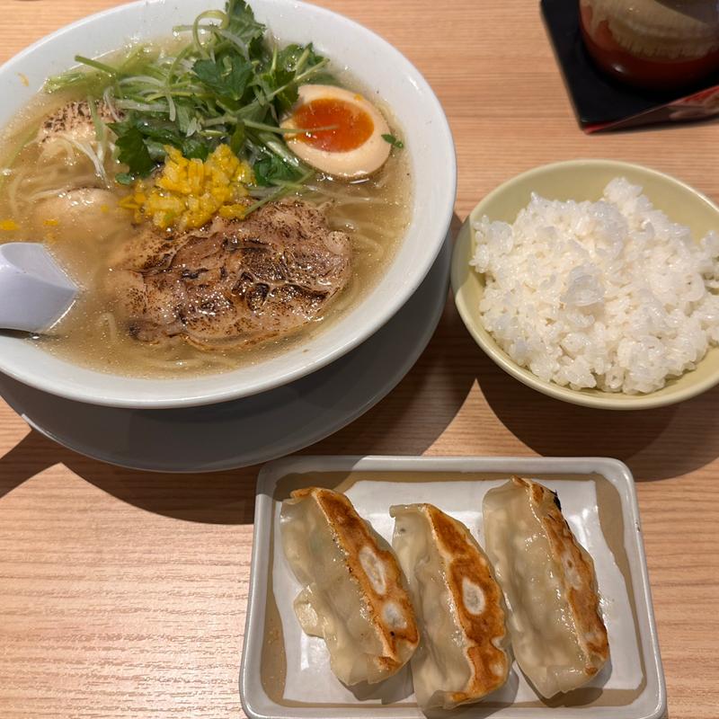 炙り鶏そば(丸源ラーメン 幸手店)