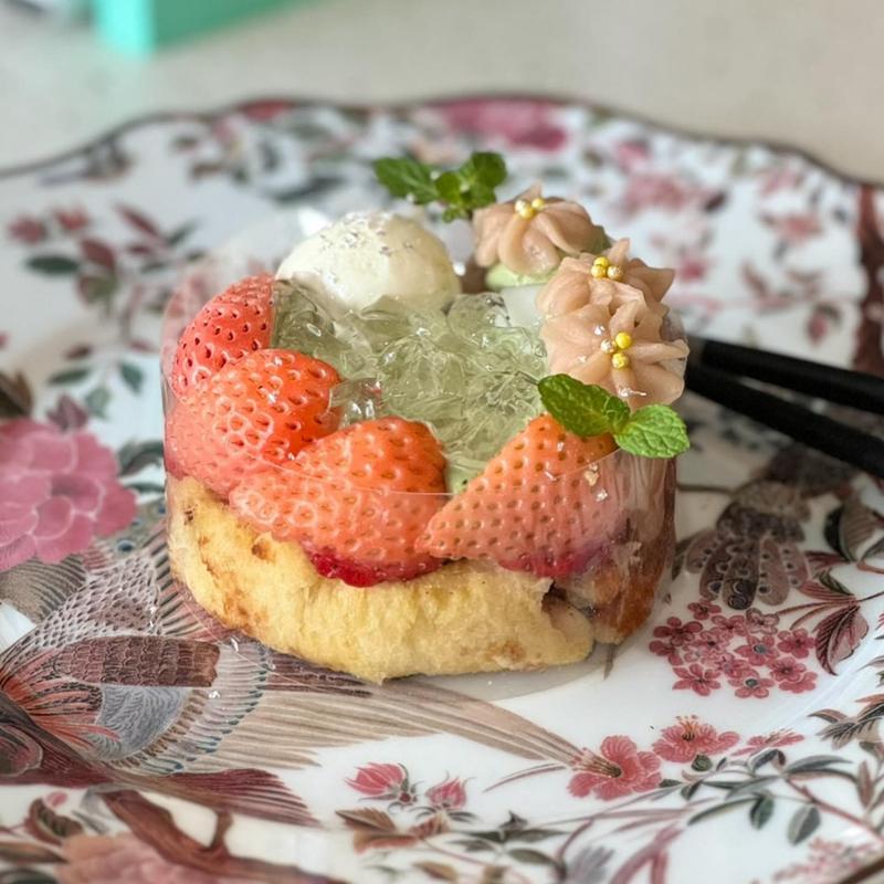 さくらフレンチトースト(CAFE attmos. 【カフェアットモス】)