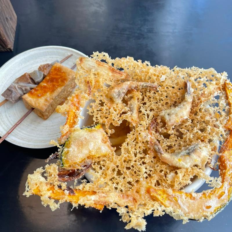 てんぷらうどん(手打ちうどん　たぐち)