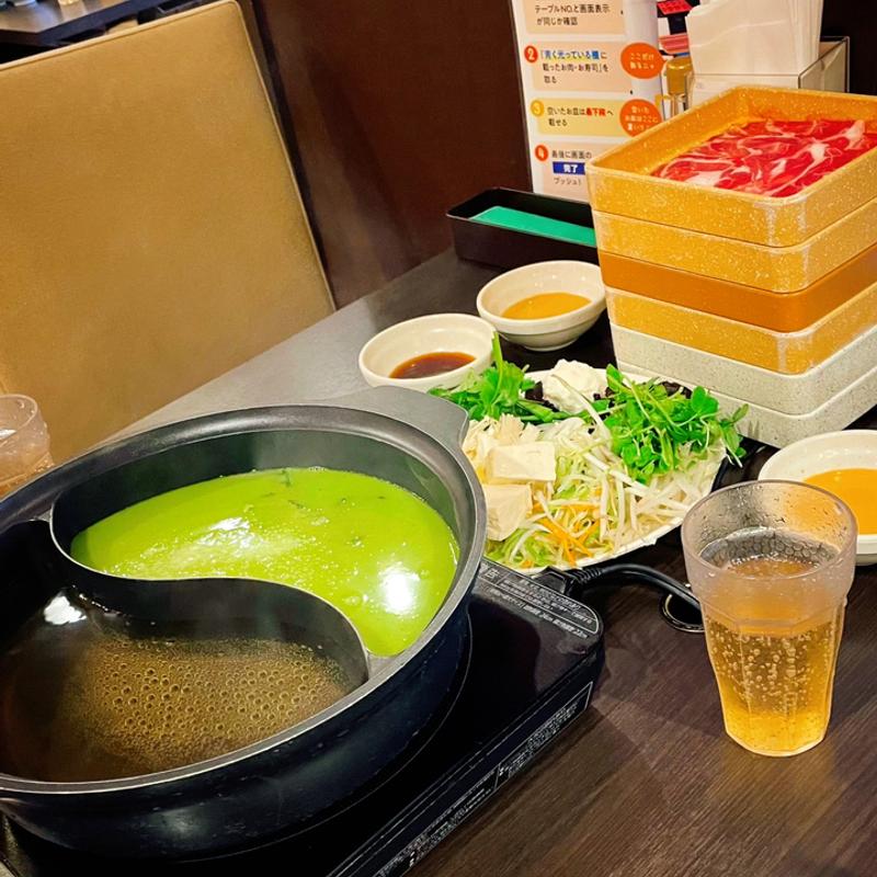 ラムしゃぶ食べ放題コース(しゃぶ葉 札幌平岡店)