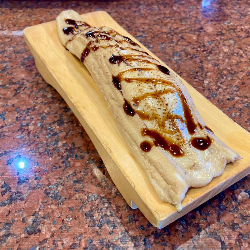 あなご一本握り(回転寿司 やまと 君津店)