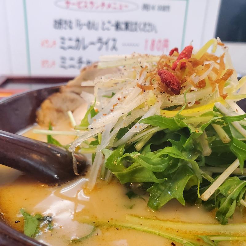 豆乳ラーメン(網走ラーメン　西多賀 )