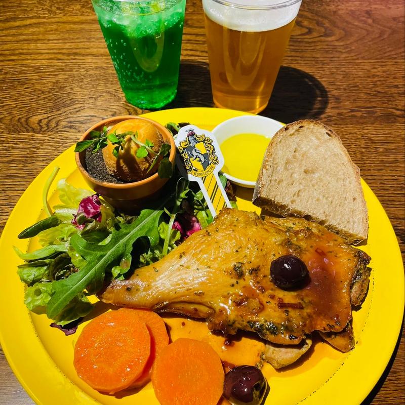 ハッフルパフ プレート(バックロットカフェ)