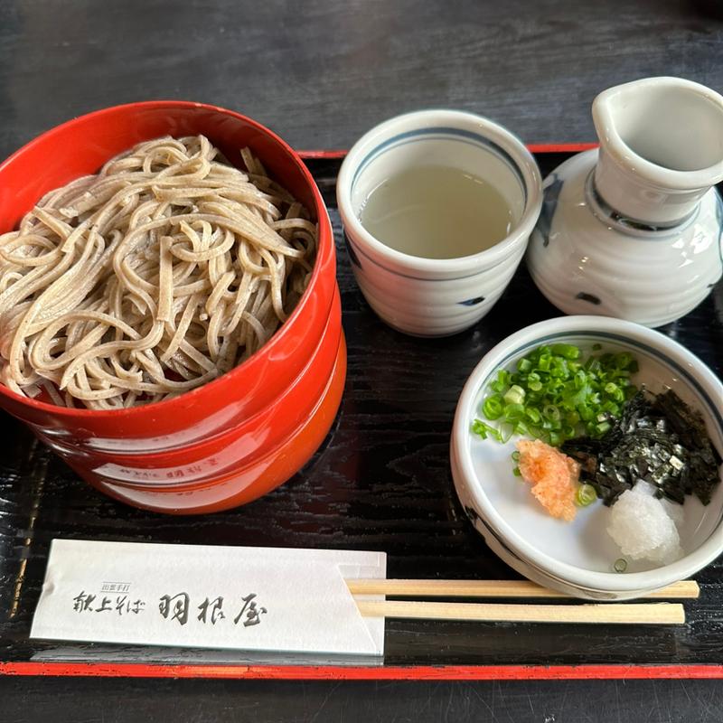 割子そば 三段(羽根屋 大津店 （ハネヤ）)