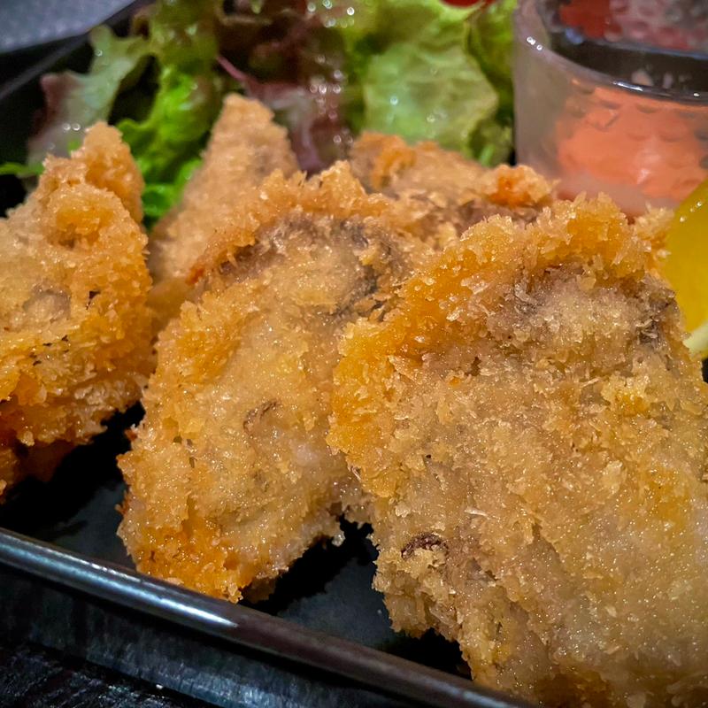 カキフライ(魚処か平)