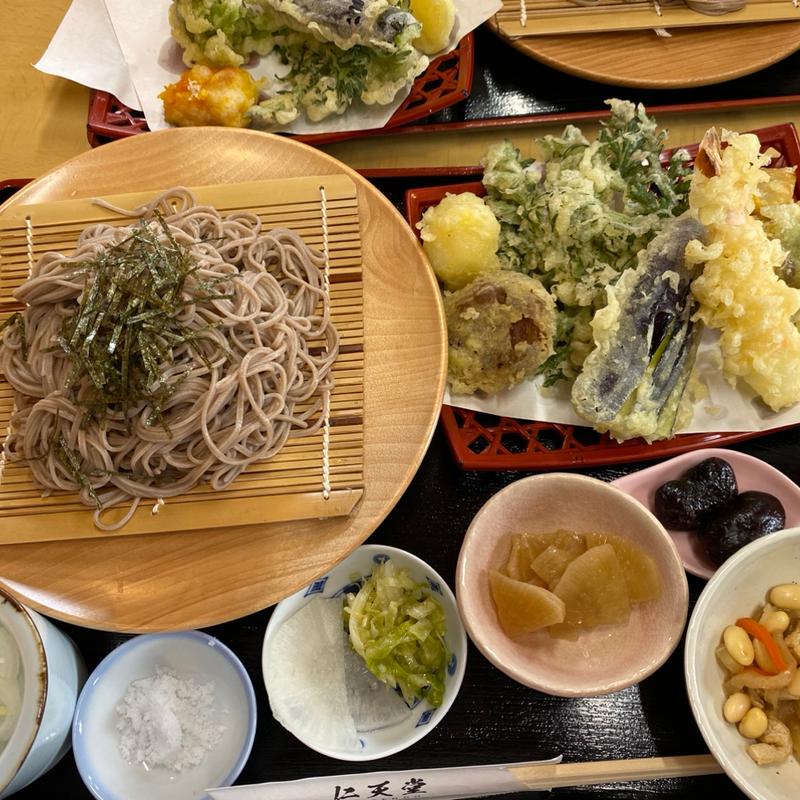 天ざるそば海老野菜(仁天堂 （ニンテンドウ）)