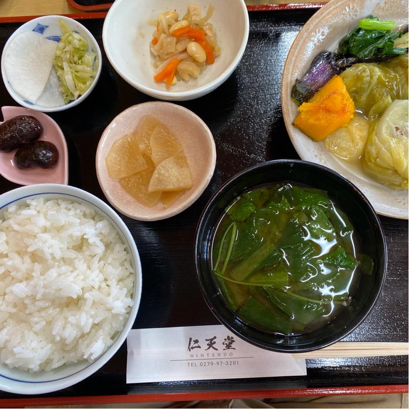 ロールキャベツ定食(仁天堂 （ニンテンドウ）)