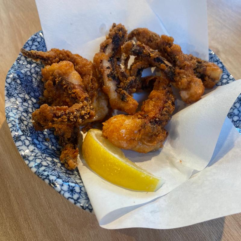 下足の唐揚げ(金まる餃子)