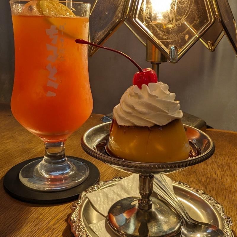 喫茶プリン(バーガー喫茶 ちるとこ)