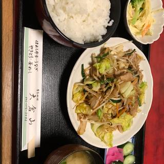 肉入り野菜炒め定食(大倉山 )
