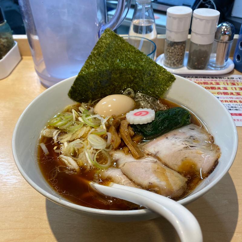 味玉醤油ラーメン(煮干 中華そば 結。)