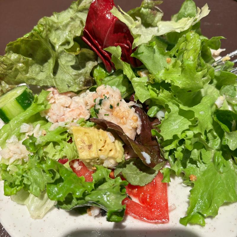 自家製カジキマグロのコンフィと季節の野菜(ブレッツカフェクレープリー 新宿タカシマヤ店)