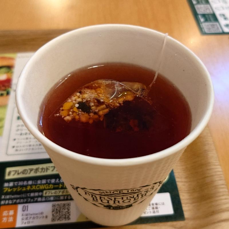 ローズヒップティー(フレッシュネスバーガー 郡山南店)