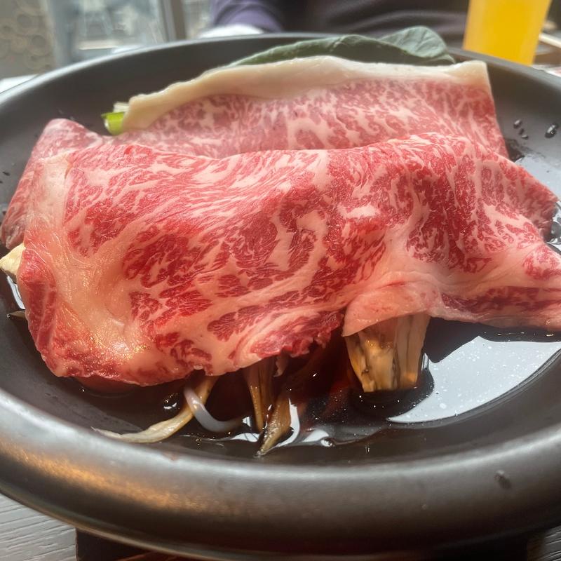 すき焼きランチ(柿安 銀座店)