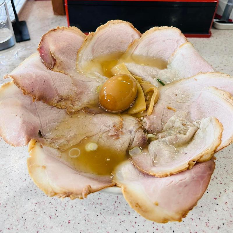 薄切りチャーシュー麺(ラーメンユタカ )