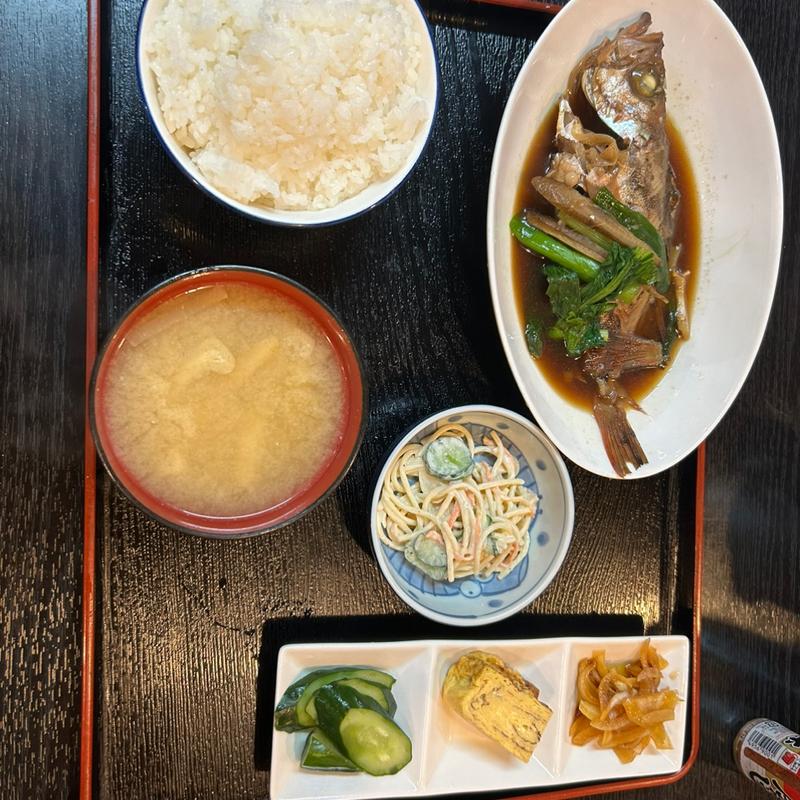 メバルの煮付け定食(かって屋昭和ごはん)