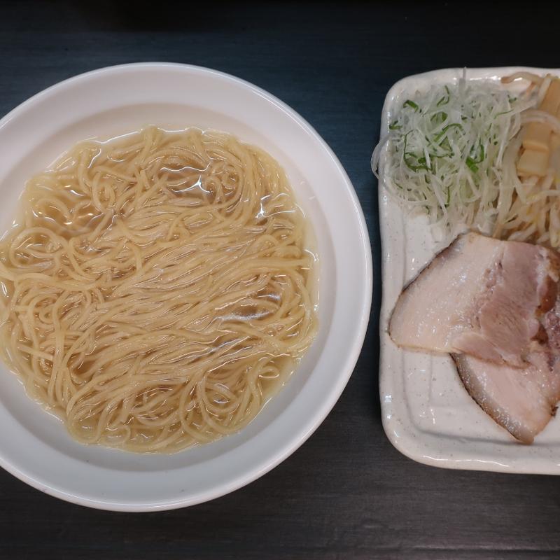 らーめん(具材別皿盛り)(麺屋22ふぅふぅ)