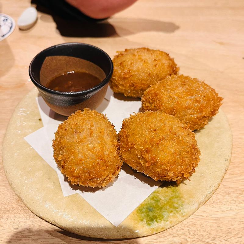 鴨のメンチカツ(酒場シナトラ)