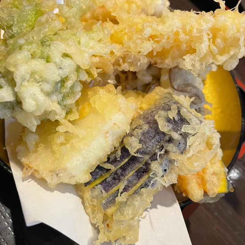 天ぷらそば(蕎麦 長尾根)