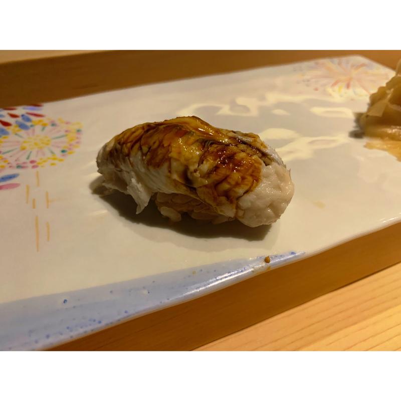 蒸しあなご(寿司割烹　旬はなれ　重絆)