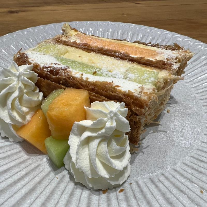 ダブルメロンパイ(キハチ カフェ 日比谷シャンテ)