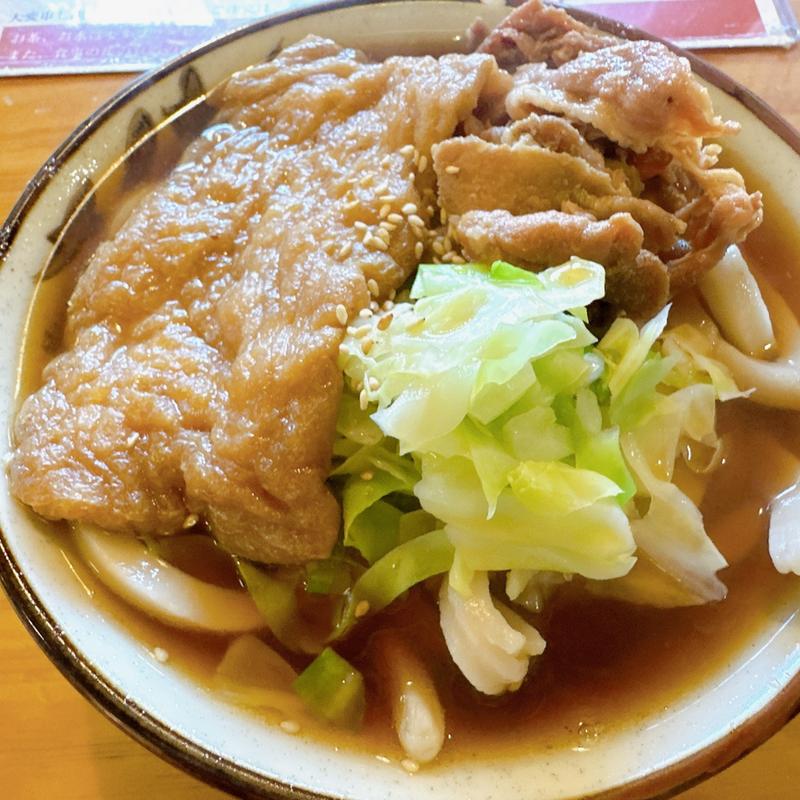 肉きつね(うどん屋 源さん)