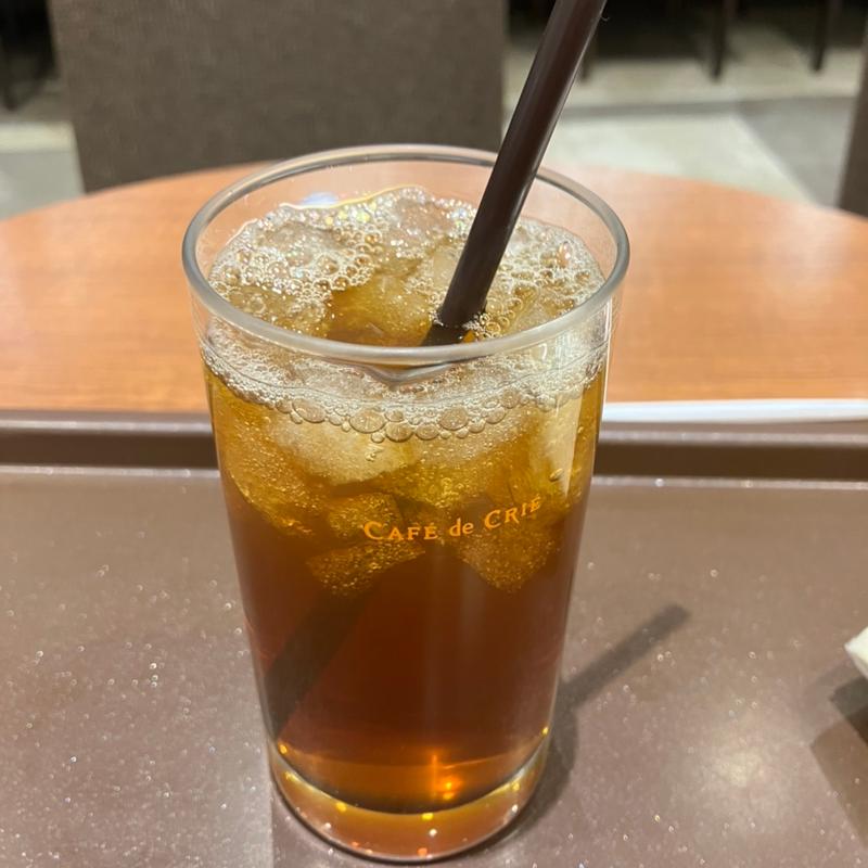 はちみつピーチティー(カフェ・ド・クリエ札幌オーロラタウン店)