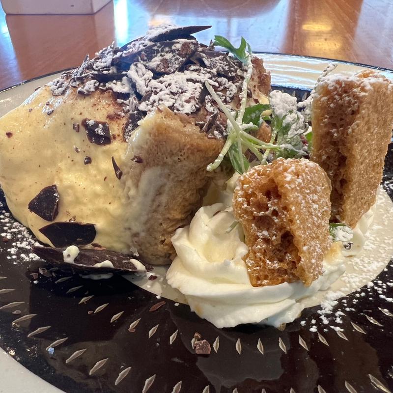 ティラミスとカルメ焼き(Q CAFE by RoyalGardenCafe)