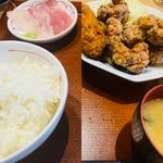 鶏の唐揚げ定食(都民酒場魚金 神保町店)