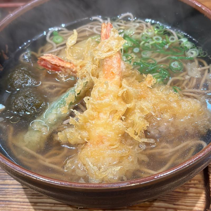 天ぷらそば(めん処 栄家)