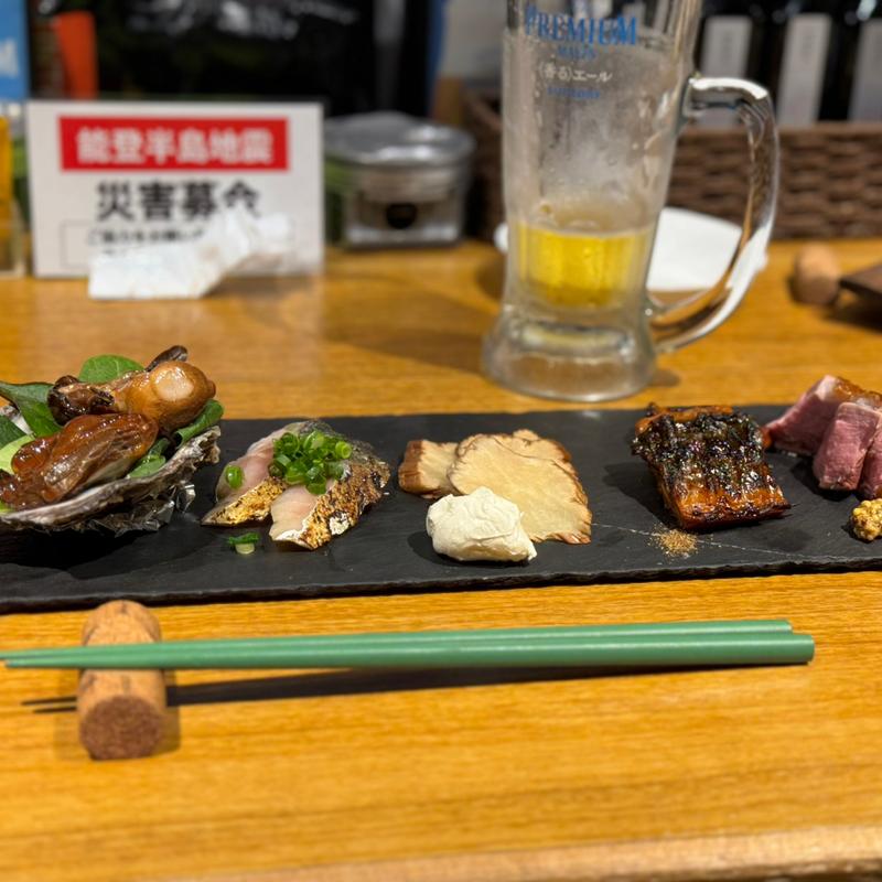 燻製盛り合わせ(煙陣)