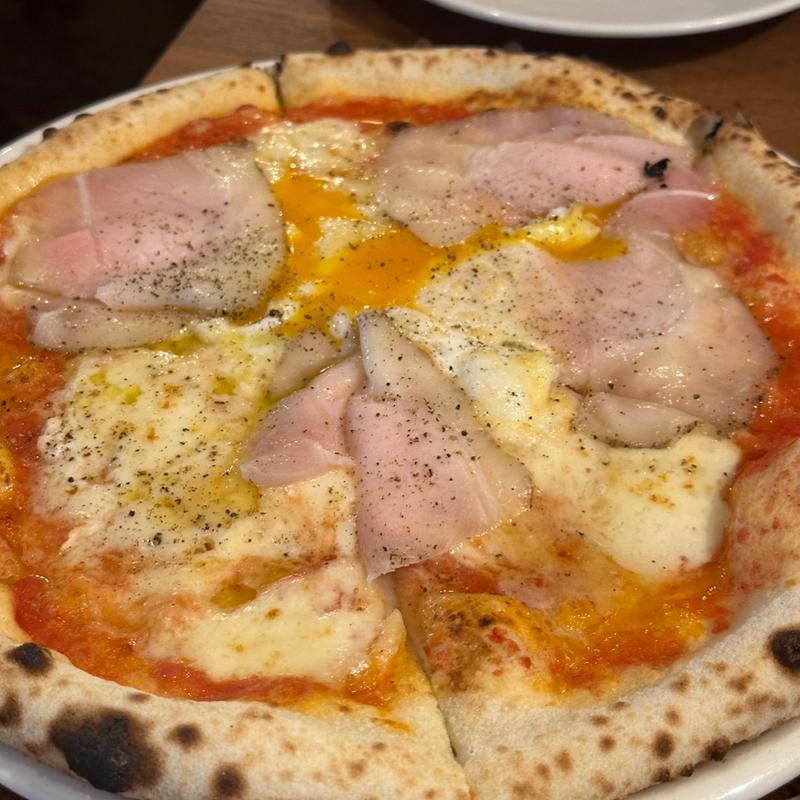 半熟卵のビスマルク(ピッツェリア ドォーロ 新橋店)