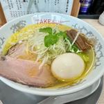 だし味玉塩あっさり(ラーメン専科 竹末食堂)