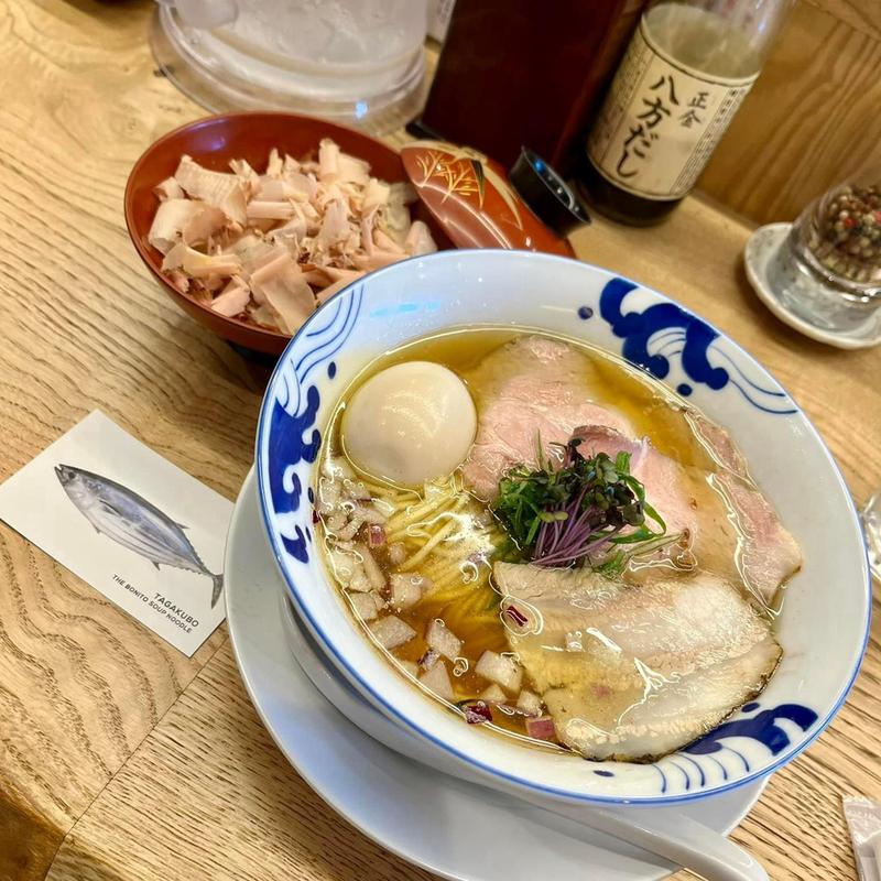 特製淡麗鰹そば(しお)(鰹そば田ヶ久保)