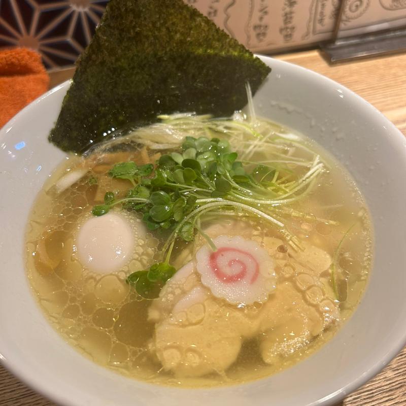 塩ラーメン(もも焼きト酒おがた)