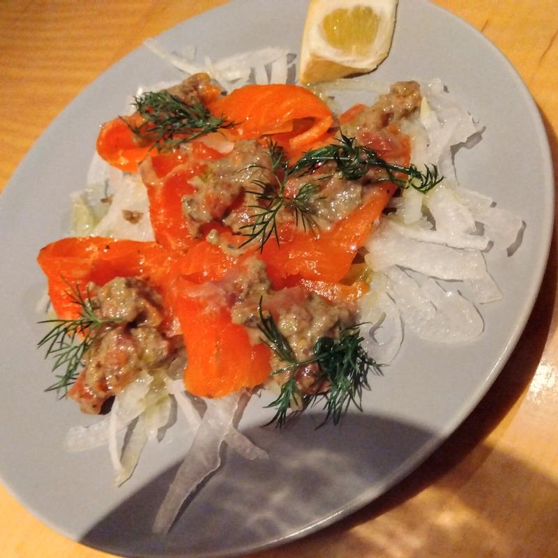 サーモンのマリネ(THE RIGOLETTO)