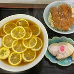 レモンラーメン ミニソースカツ丼(三太郎)