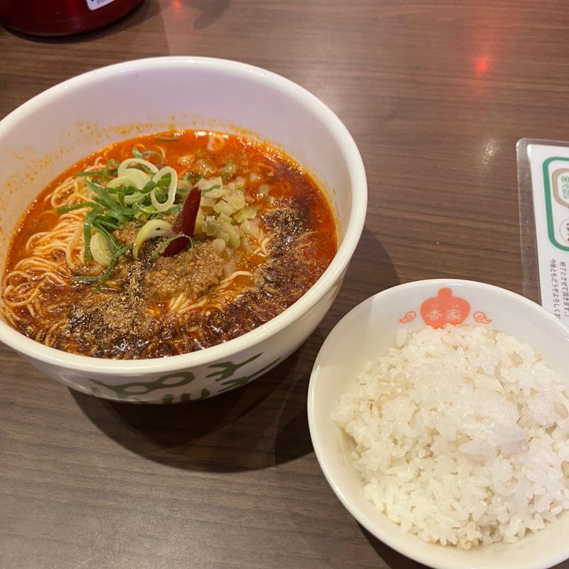 鬼・坦々麺(香家 みなとみらい東急スクエア店)