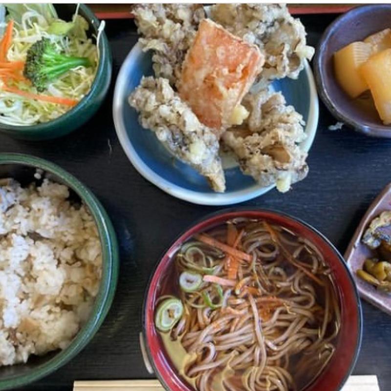 舞茸定食(列車レストラン・清流 )