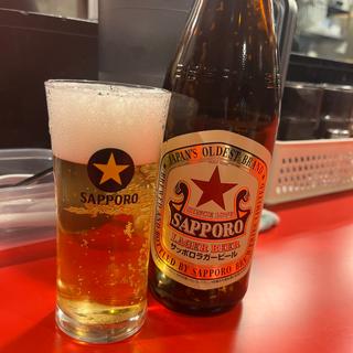瓶ビール(新潟燕三条ラーメン専門店、燕参上)