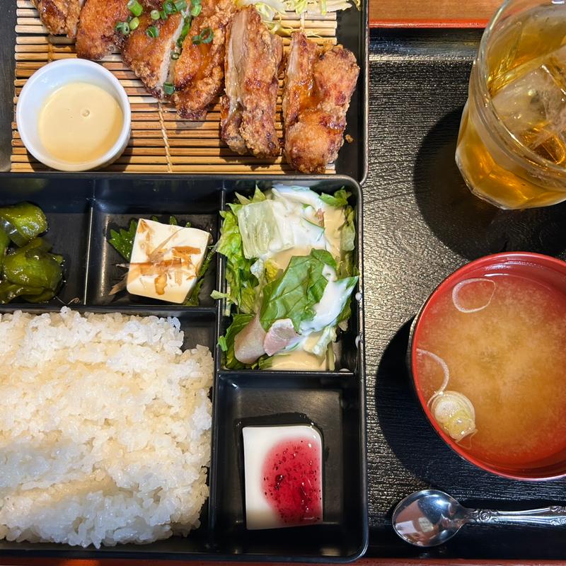 伝説のからあげ弁当(炭火焼き鳥 個室ダイニング TAMAMIYA-たまみや-)