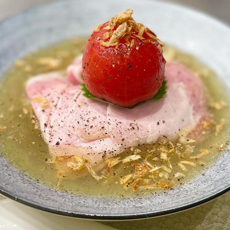 塩ニボコン(宍道湖しじみ中華そば琥珀 池袋店)