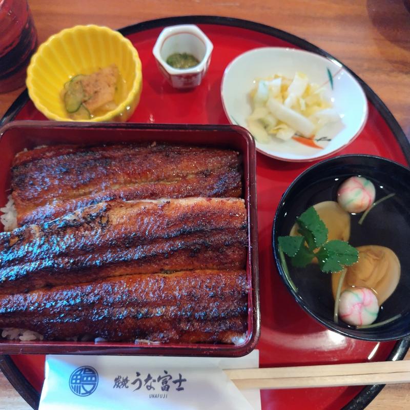 上うな重(炭焼うな富士)