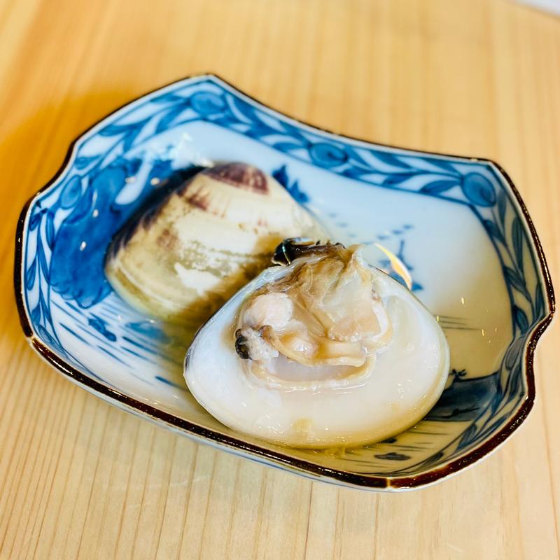蒸しハマグリ(森下酒店 伊勢神宮前店)