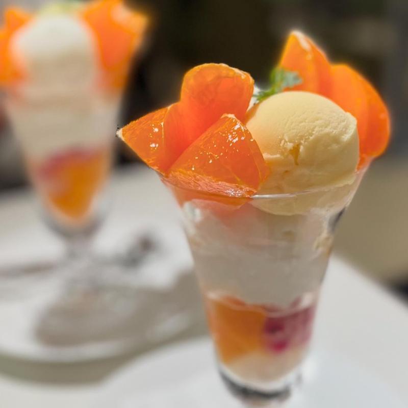 せとかのパフェ(千疋屋総本店 池袋西武店)